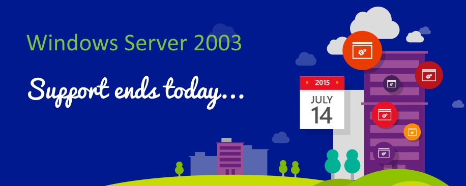 windows server support ends today